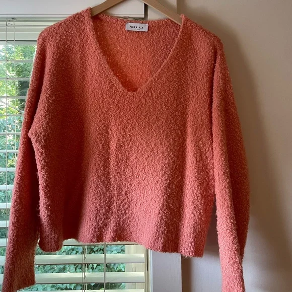 GILLY CORAL SWEATER - Picture 2 of 6